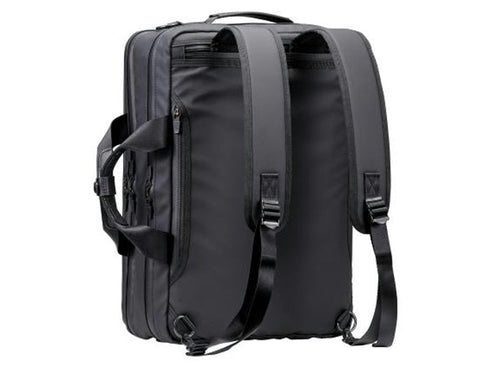 【豊岡鞄 木和田正昭商店 850731 ブラック】ウォータープルーフ3wayバッグ 2ルーム